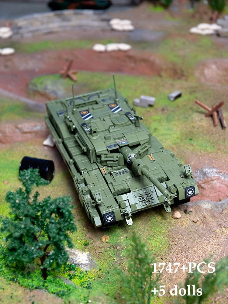 Ensemble de briques MOC pour char militaire WW2 TIGER 131 – Toy Brick  Lighting